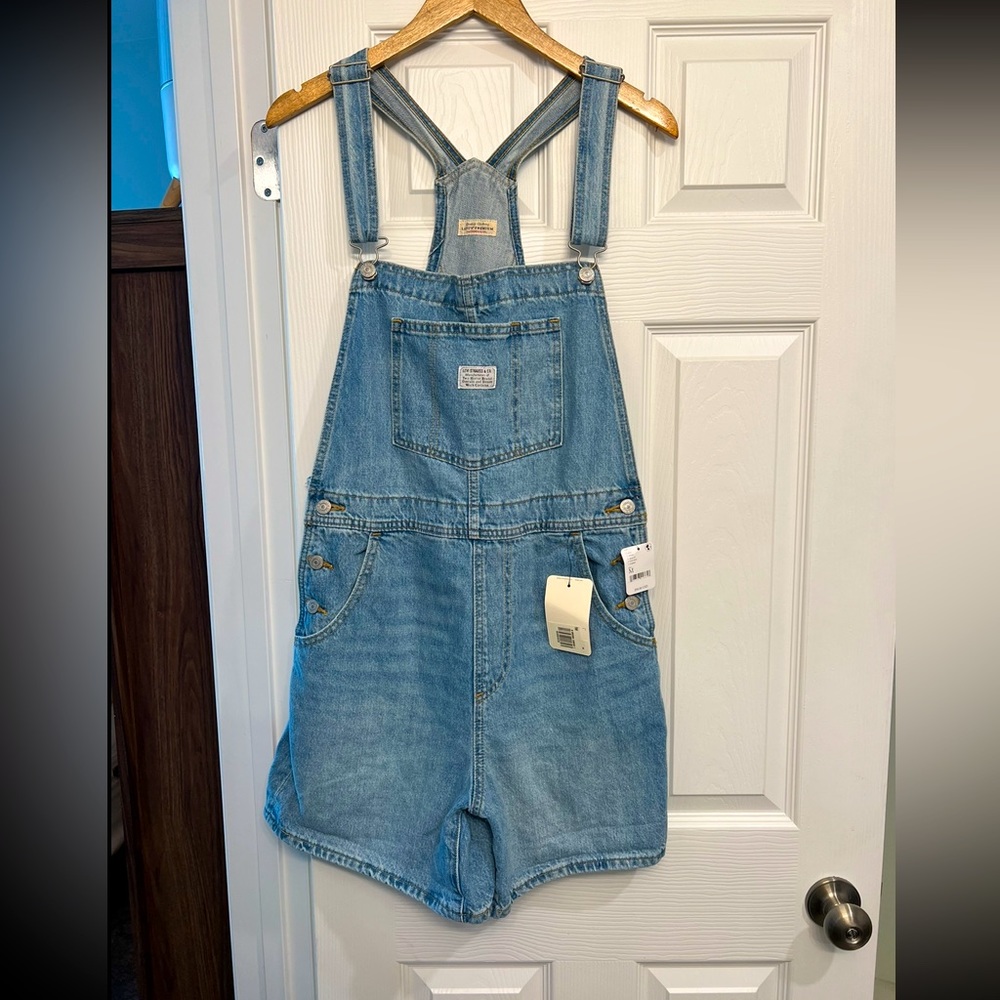 Denim overalls. Size M. Purchased from Free People.